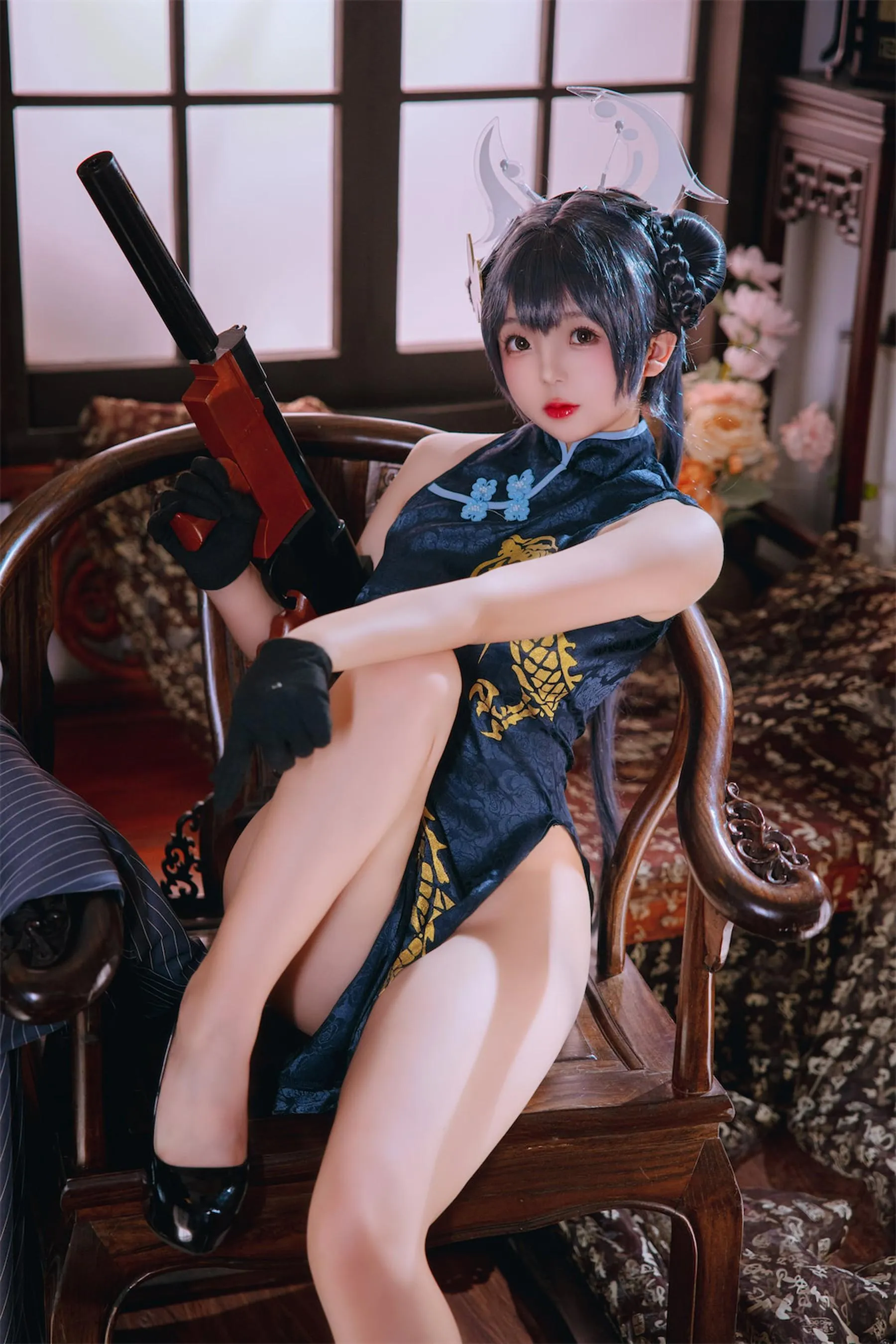 日奈娇 – NO.75 碧蓝档案妃咲 [47P]插图